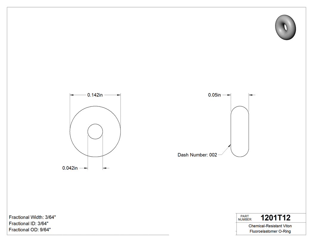 Technical drawing - 1201T12